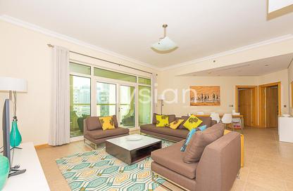 Apartment - 2 Bedrooms - 3 Bathrooms for rent in Al Khushkar - Shoreline Apartments - Palm Jumeirah - Dubai