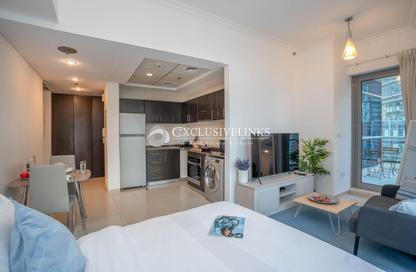 Apartment - Studio - 1 for rent in Bay Central Tower West - Bay Central - Dubai Marina - Dubai