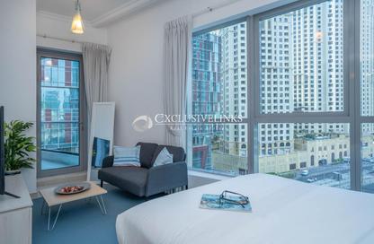 Apartment - Studio - 1 for rent in Bay Central Tower West - Bay Central - Dubai Marina - Dubai