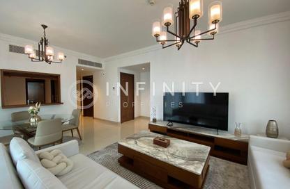 Apartment - 1 Bedroom - 2 Bathrooms for rent in Boulevard Point - Downtown Dubai - Dubai