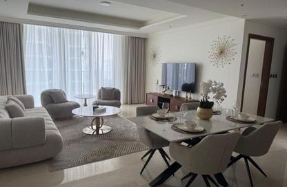 Apartment - 1 Bedroom - 1 Bathroom for rent in Palace Beach Residence Tower 1 - Palace Beach Residence - Emaar Beachfront - Dubai Harbour - Dubai