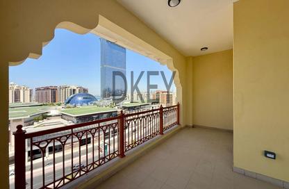 Apartment - 2 Bedrooms - 3 Bathrooms for rent in Marina Residences 1 - Marina Residences - Palm Jumeirah - Dubai