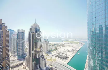 Apartment - 1 Bedroom - 2 Bathrooms for rent in Cayan Tower - Dubai Marina - Dubai