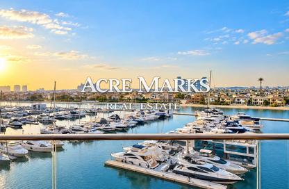 Apartment - 2 - 2 for rent in Aquamarine - Tiara Residences - Palm Jumeirah - Dubai