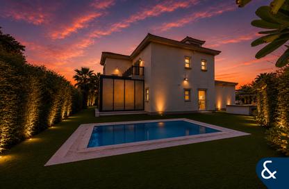 Villa - 4 Bedrooms - 5 Bathrooms for rent in Entertainment Foyer - Mediterranean Clusters - Jumeirah Islands - Dubai