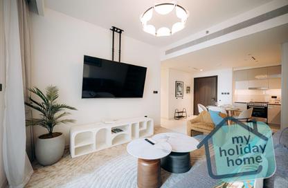 شقة - غرفة نوم - 1 حمام للايجار في برج Marina Vista 2 - مارينا فيستا - إعمار بيتشفرونت - دبي هاربور - دبي