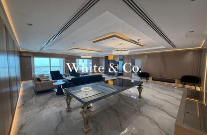 Apartment - 4 Bedrooms - 6 Bathrooms for rent in Elite Residence - Dubai Marina - Dubai