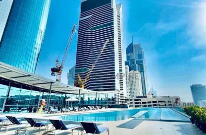 شقة - غرفة نوم - 2 حمامات للايجار في برج بارك - شارع الشيخ زايد - دبي