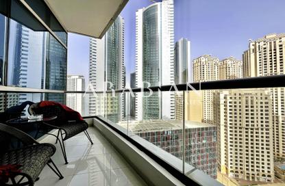 Apartment - Studio - 1 Bathroom for rent in Bay Central Tower West - Bay Central - Dubai Marina - Dubai