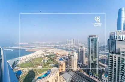 Apartment - 1 Bedroom - 2 Bathrooms for rent in Trident Grand Residence - Dubai Marina - Dubai