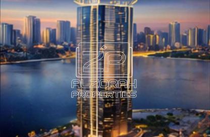 Apartment - 2 Bedrooms - 3 Bathrooms for sale in Marsa Al Arab Tower - Al Khan - Sharjah