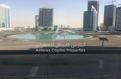 Apartment - 1 Bedroom - 2 Bathrooms for rent in Hub Canal 1 - Hub-Golf Towers - Dubai Sports City - Dubai