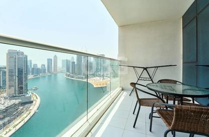 Apartment - 2 - 3 for rent in Damac Maison Prive A - Damac Maison Prive - Business Bay - Dubai