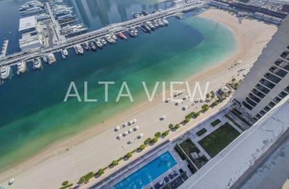 شقة - 3 غرف نوم - 4 حمامات للايجار في برج Marina Vista 2 - مارينا فيستا - إعمار بيتشفرونت - دبي هاربور - دبي