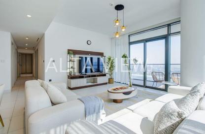 شقة - 3 غرف نوم - 4 حمامات للايجار في برج Marina Vista 2 - مارينا فيستا - إعمار بيتشفرونت - دبي هاربور - دبي