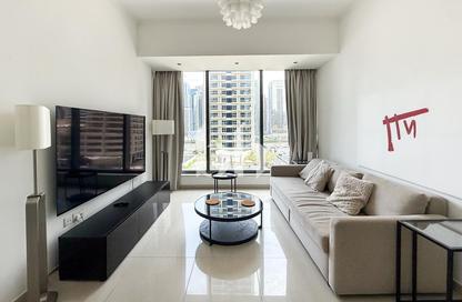 Apartment - 1 Bedroom - 2 Bathrooms for rent in Silverene Tower A - Silverene - Dubai Marina - Dubai