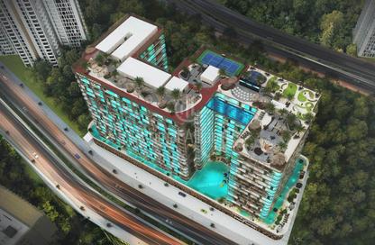 Apartment - Studio - 1 Bathroom for sale in Peace Lagoons by Peace Homes - Dubai Land Residence Complex - Dubai Land - Dubai