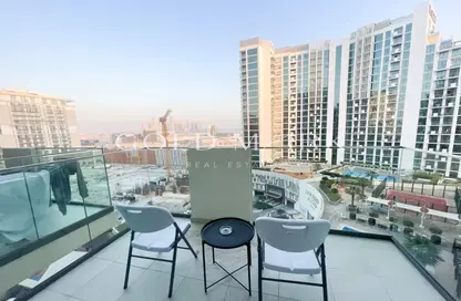 Apartment - Studio - 1 Bathroom for rent in Farhad Azizi Residence - Al Jaddaf - Dubai