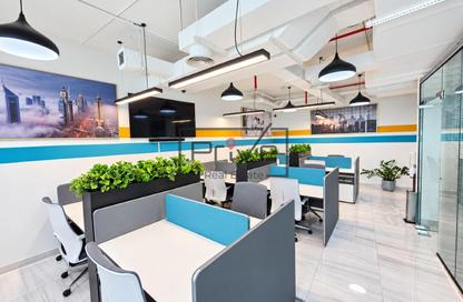 Office Space - Studio - 1 for rent in The Binary Tower - Business Bay - Dubai