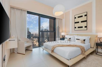Apartment - 1 Bedroom - 1 Bathroom for rent in Act One Act Two Towers - Opera District - Downtown Dubai - Dubai