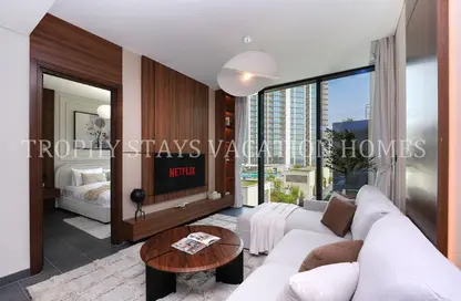 Apartment - 2 Bedrooms - 3 Bathrooms for rent in The Crest Tower Podium - Sobha Hartland - Mohammed Bin Rashid City - Dubai