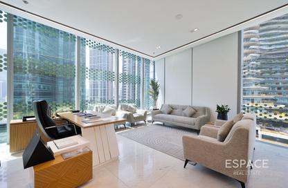 Office Space - Studio - 1 Bathroom for rent in The Opus - Business Bay - Dubai