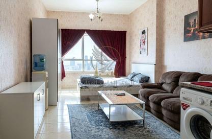 Apartment - Studio - 1 for rent in Orient Tower 2 - Orient Towers - Al Bustan - Ajman Apartment - Studio - 1 for rent in Orient Tower 2 - Orient Towers - Al Bustan - Ajman