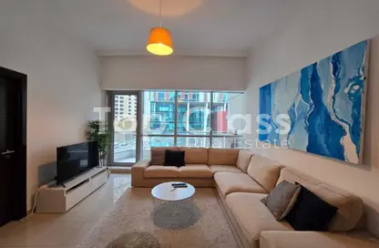 Apartment - 1 Bedroom - 2 Bathrooms for rent in Bay Central West - Bay Central - Dubai Marina - Dubai