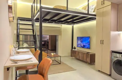 Apartment - Studio - 1 Bathroom for rent in Jasmine Towers - Garden City - Ajman