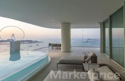 Apartment - 4 Bedrooms - 6 Bathrooms for rent in sensoria at Five Luxe - Jumeirah Beach Residence - Dubai