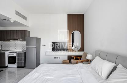 Apartment - Studio - 1 Bathroom for rent in Time 1 - Dubai Land Residence Complex - Dubai