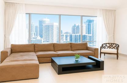 Apartment - 3 Bedrooms - 4 Bathrooms for rent in Paloma Tower - Marina Promenade - Dubai Marina - Dubai