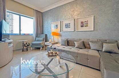 Apartment - 1 Bedroom - 2 Bathrooms for rent in Damac Maison Dubai Mall Street (The Signature) - Burj Khalifa Area - Downtown Dubai - Dubai