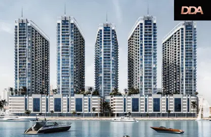 Apartment - 1 Bedroom - 2 Bathrooms for sale in Ajman Creek Towers - Al Rashidiya 1 - Al Rashidiya - Ajman