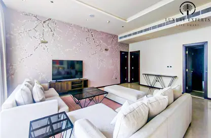 Apartment - 3 Bedrooms - 4 Bathrooms for rent in Emerald - Tiara Residences - Palm Jumeirah - Dubai