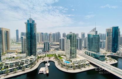 Apartment - 3 Bedrooms - 3 Bathrooms for rent in No.9 - Dubai Marina - Dubai