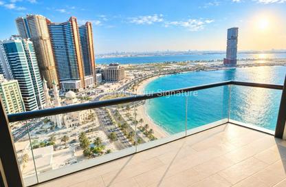 Apartment - 3 - 3 for rent in Shadow Tower - Al Mamzar - Sharjah - Sharjah Apartment - 3 - 3 for rent in Shadow Tower - Al Mamzar - Sharjah - Sharjah