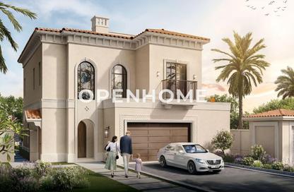 Villa - 4 Bedrooms - 6 Bathrooms for sale in Bloom Living - Zayed City (Khalifa City C) - Khalifa City - Abu Dhabi