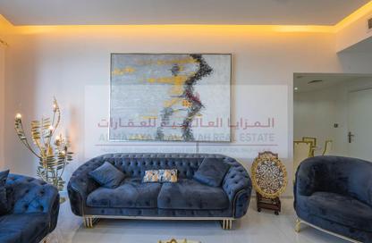 Apartment - 2 Bedrooms - 2 Bathrooms for rent in Beach Tower 1 - Al Khan Lagoon - Al Khan - Sharjah
