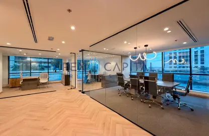 Office Space - Studio - 2 Bathrooms for rent in Jumeirah Bay X2 - JLT Cluster X - Jumeirah Lake Towers - Dubai