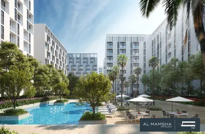 Apartment - 2 Bedrooms - 3 Bathrooms for sale in Hamsa - Al Mamsha - Muwaileh - Sharjah