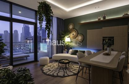Apartment - 1 Bedroom - 2 Bathrooms for rent in Binghatti Phantom - District 17 - Jumeirah Village Circle - Dubai