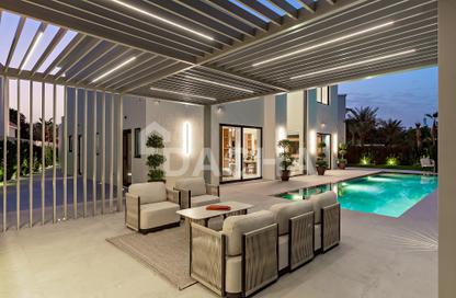 Villa - 5 - 6 for sale in Entertainment Foyer - Mediterranean Clusters - Jumeirah Islands - Dubai Villa - 5 - 6 for sale in Entertainment Foyer - Mediterranean Clusters - Jumeirah Islands - Dubai
