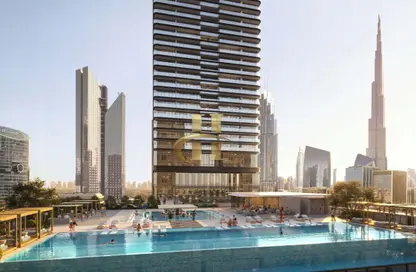 شقة - غرفة نوم - 2 حمامات للبيع في برج ترامب - شارع الشيخ زايد - دبي