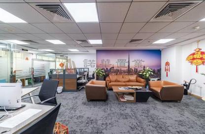 Office Space - Studio - 1 Bathroom for rent in Clover Bay Tower - Business Bay - Dubai