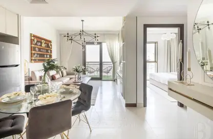 شقة - غرفة نوم - 1 حمام للايجار في B كريك سايد 18 - حدائق الإمارات 1 - مرسى خور دبي - دبي