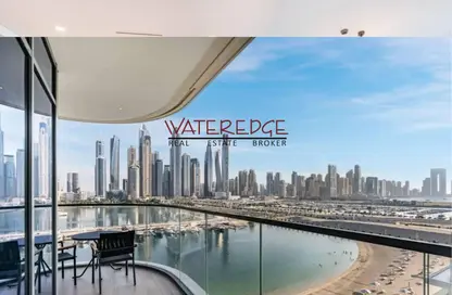 شقة - 3 غرف نوم - 4 حمامات للبيع في برج Marina Vista 1 - مارينا فيستا - إعمار بيتشفرونت - دبي هاربور - دبي