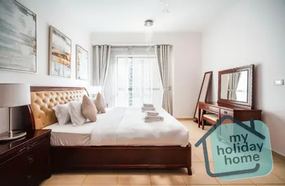 Apartment - 1 Bedroom - 2 Bathrooms for rent in Rimal 3 - Rimal - Jumeirah Beach Residence - Dubai