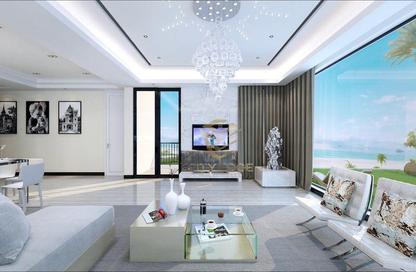 Apartment - 1 - 2 for sale in Blue Beach Residence - Ajmal Makan City - Sharjah Waterfront City - Sharjah