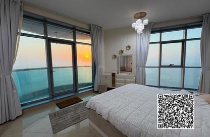 Apartment - 2 Bedrooms - 3 Bathrooms for rent in Ajman Corniche Residences - Ajman Corniche Road - Ajman